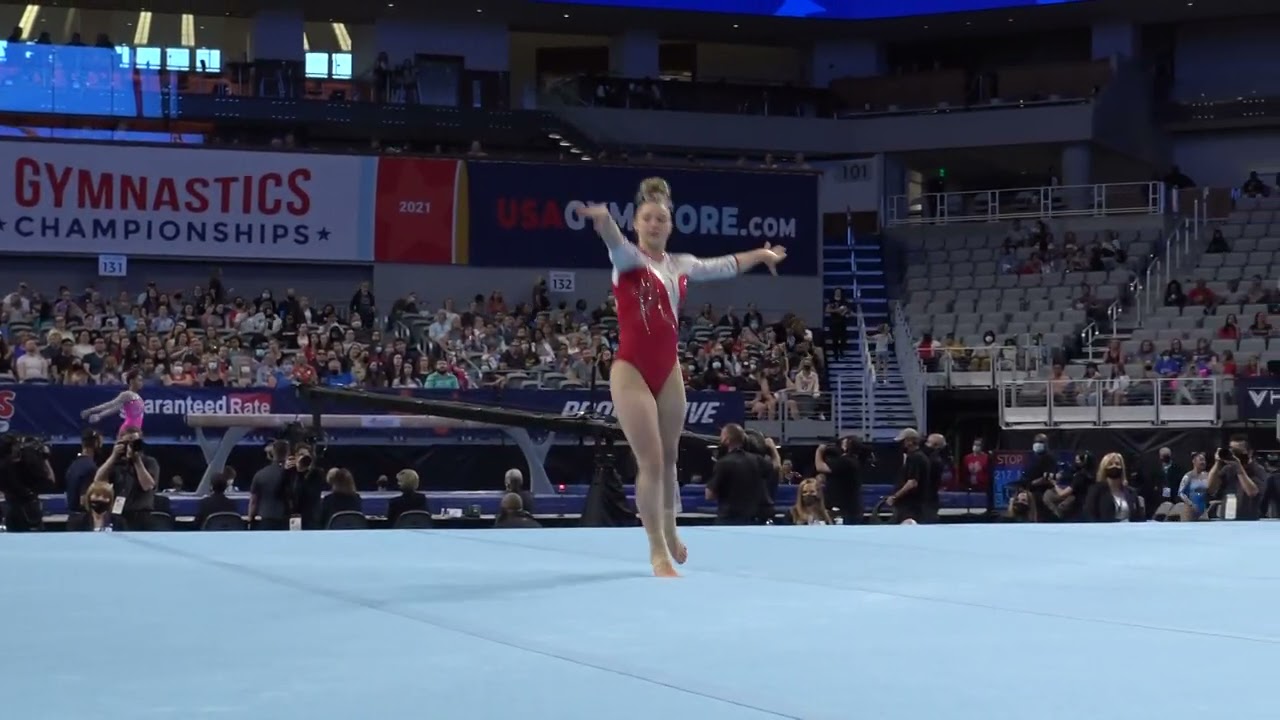 Ava Siegfeldt - Floor Exercise - 2021 U.S. Gymnastics Championships - Senior Women Day 1