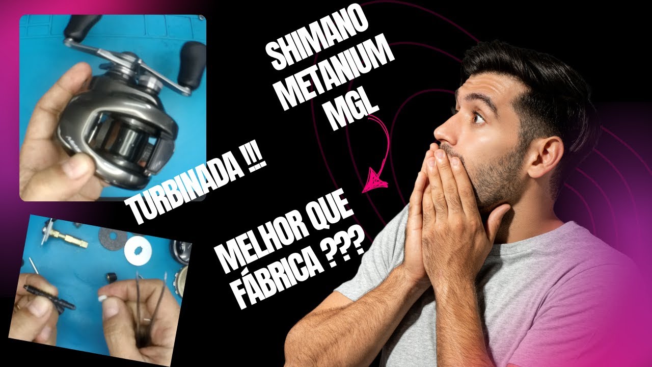 Shimano Metanium MGL  Customizada !!! Melhor que de fábrica !