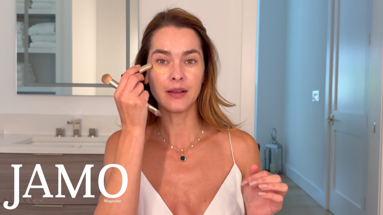 Olesia Stefanko's Quick Everyday Skincare & Makeup Routine | Get Ready With Me | JAMO