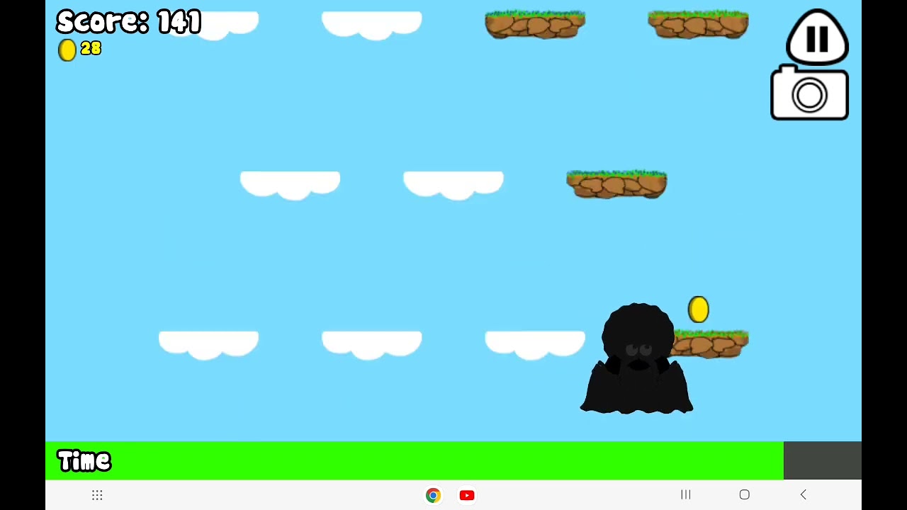 (WR) pou sky hop 1-2. başarım ve 60 coin speedrun (1 video 3 wr)