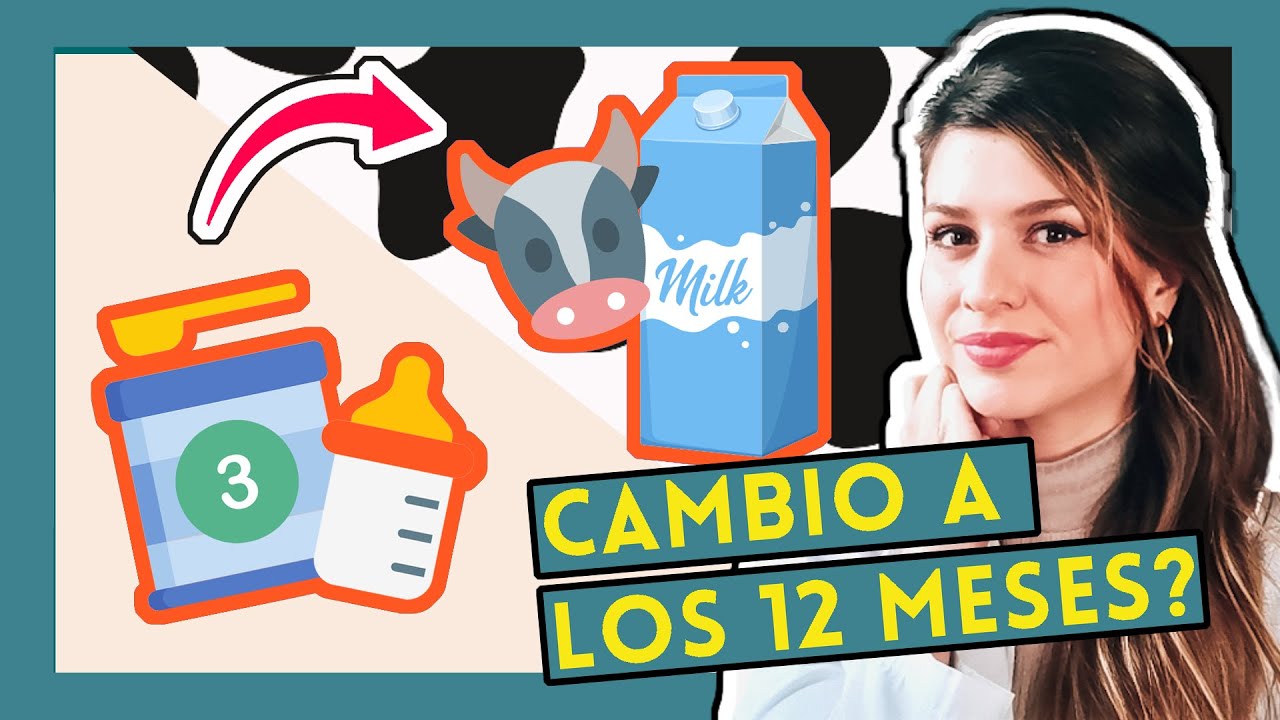 Qué LECHE dar a mi BEBÉ de 1 AÑO? 🐄 Fórmula de CRECIMIENTO (tipo 3) o de Vaca? Cambio a los 12 MESES