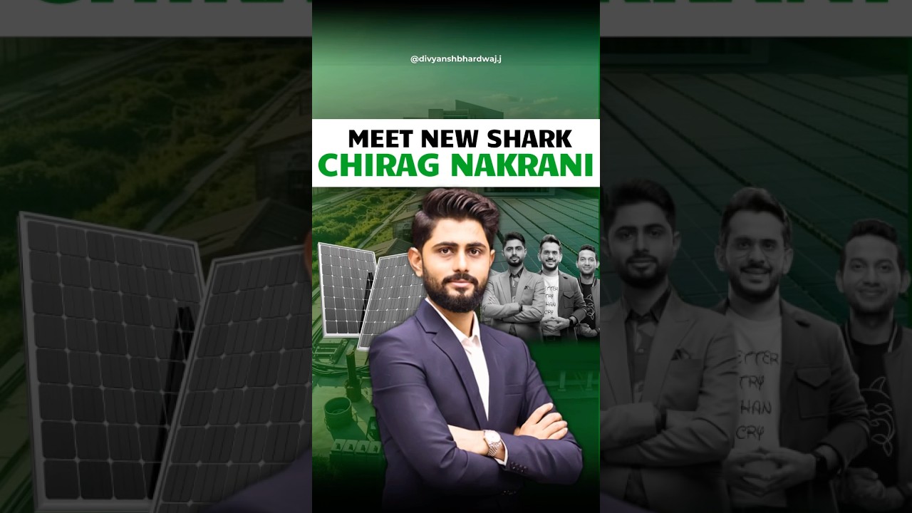 This New Shark Selling 1400cr Solar Pannels😱Shark Tank India S4