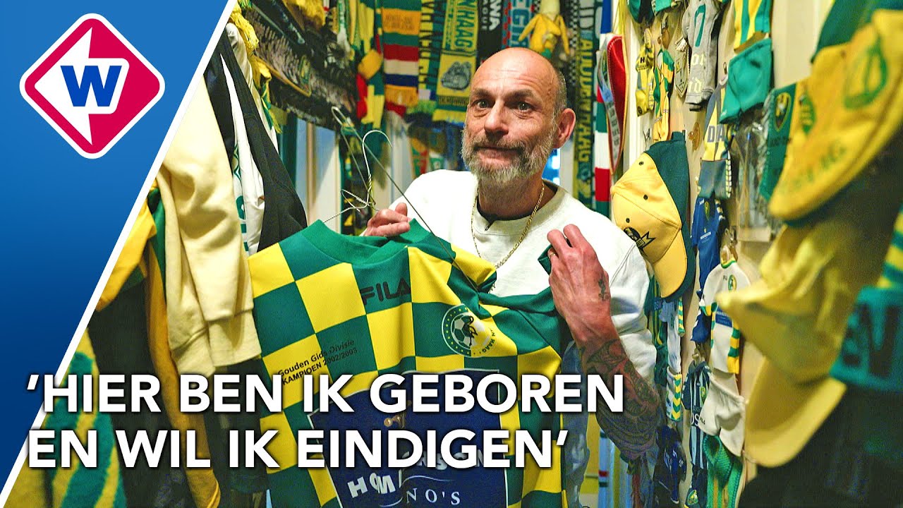 Ongeneeslijk zieke ADO-fan heeft enorme verzameling | Lust en Leven