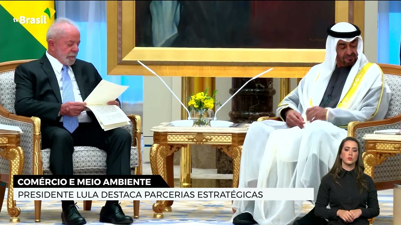 Presidente Lula visita os Emirados Árabes Unidos