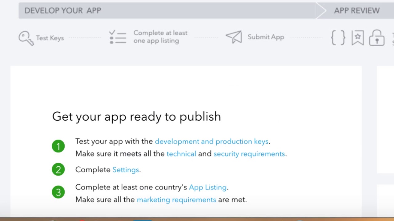 Create Your First QuickBooks Online App