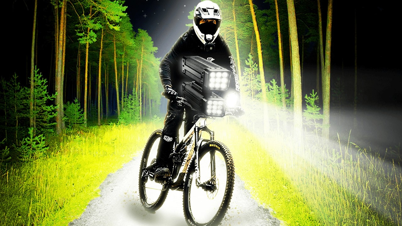 Ich habe die HELLSTE Mountainbike-Lampe der WELT getestet!