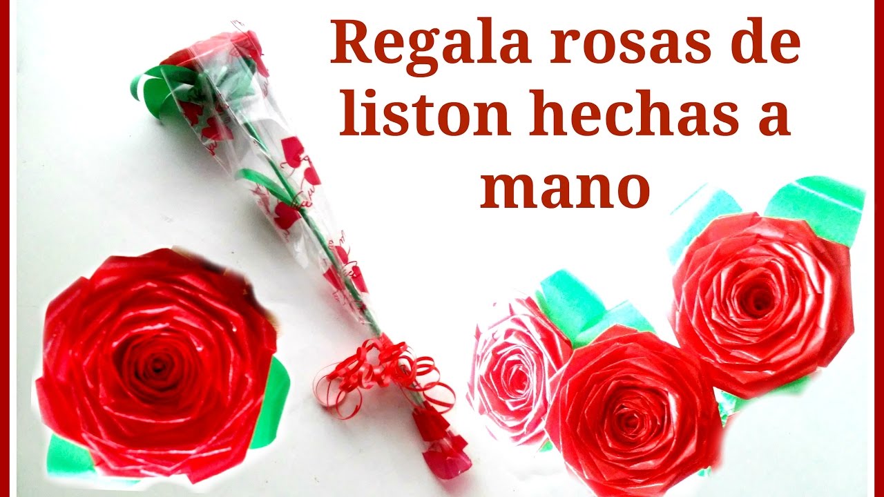 Rosas de liston | Regalo para mama