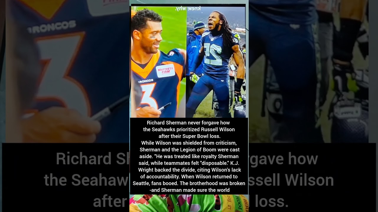 He Was Treated Like Royalty": Richard Sherman's Final Blow to Russell Wilson