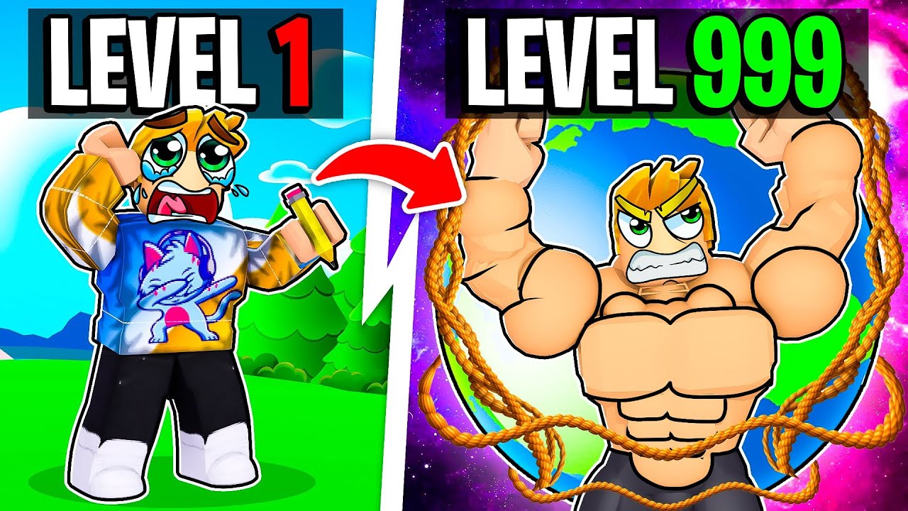 ПОТРАТЬТЕ 999 999 ДОЛЛАРОВ, ЧТОБЫ СТАТЬ СИЛЬНЕЙШИМ В MUSCLE RACE CLICKER