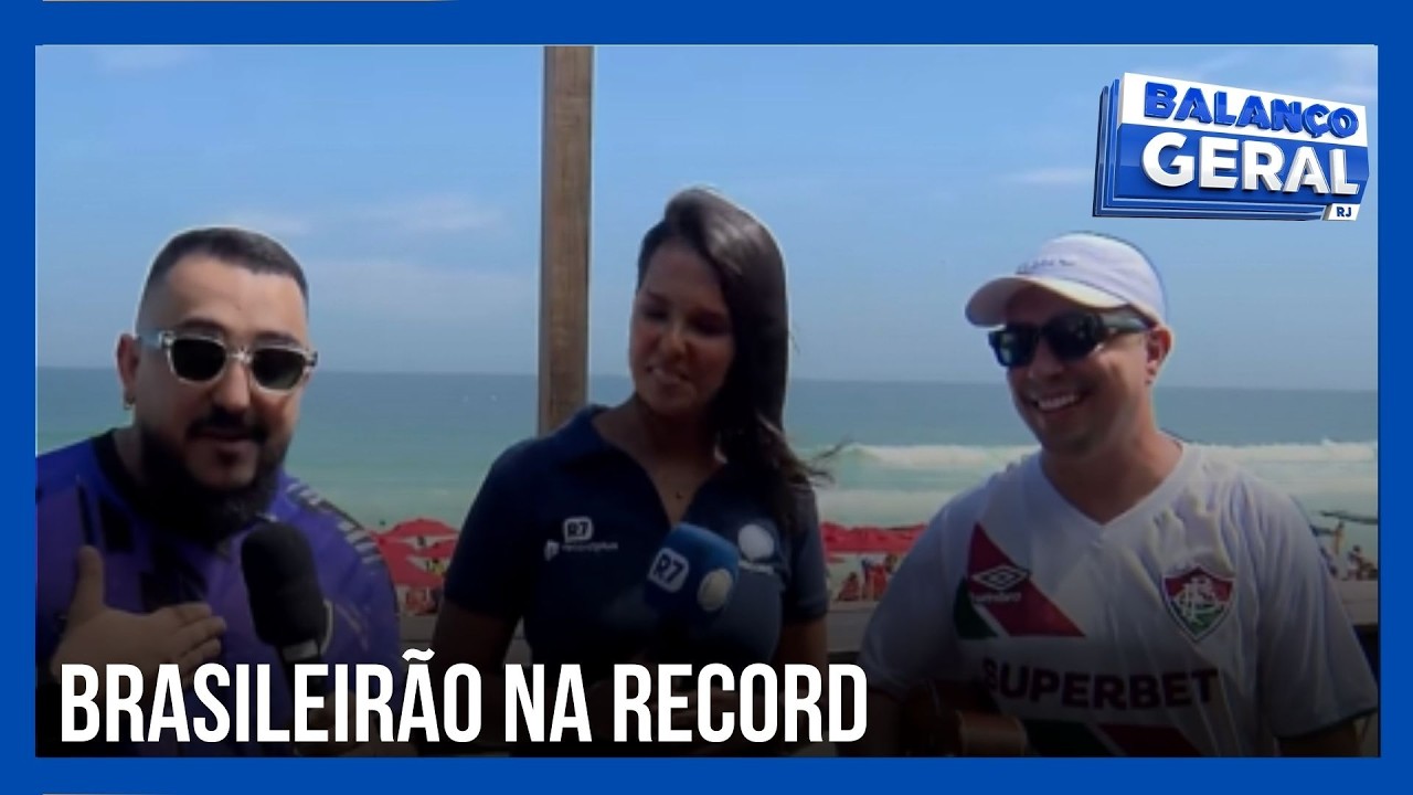 FLUMINENSE X BOTAFOGO, HOJE, ÀS SETE DA NOITE NA TELA DA RECORD I BRASILEIRÃO É NA RECORD