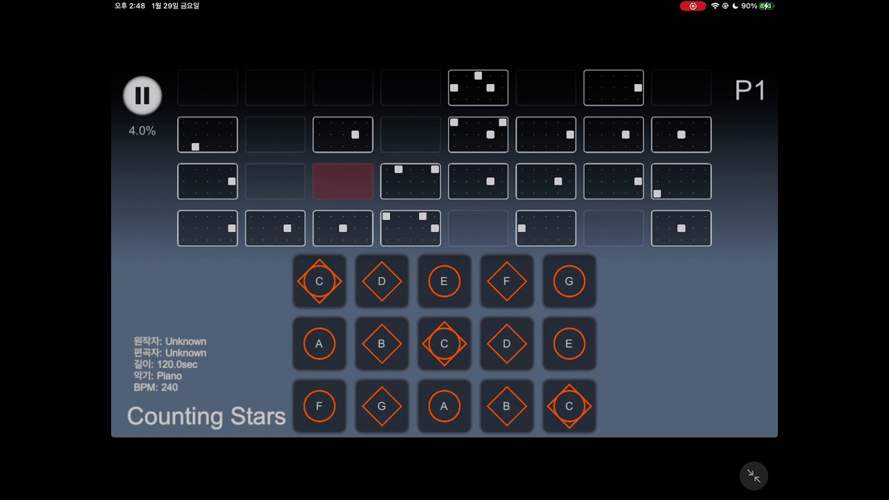 OneRepublic -Counting Stars  |  Sky: Children of the Light✨  Sheet Music