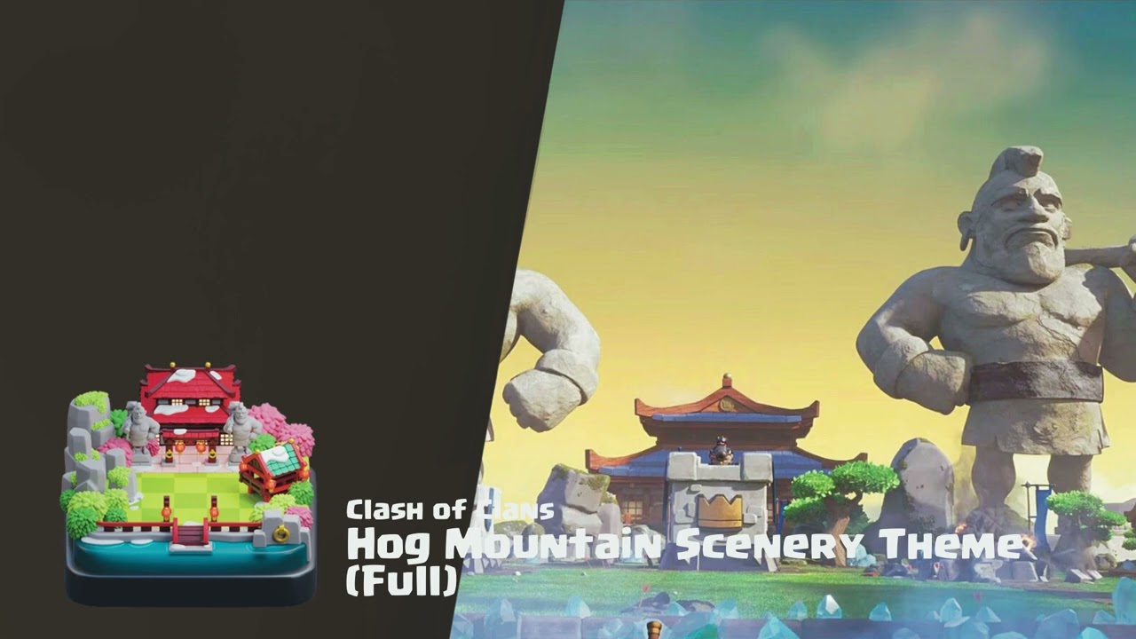 Hog Mountain - Clash of Clans Scenery Theme/Music (Full)
