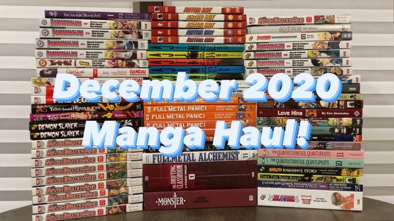 December 2020 Manga Haul!