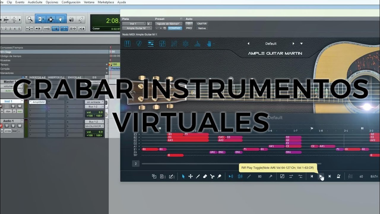 🔥 Graba Instrumentos Virtuales en Pro Tools con Calidad de Estudio PRO 🎶 | Guía Definitiva