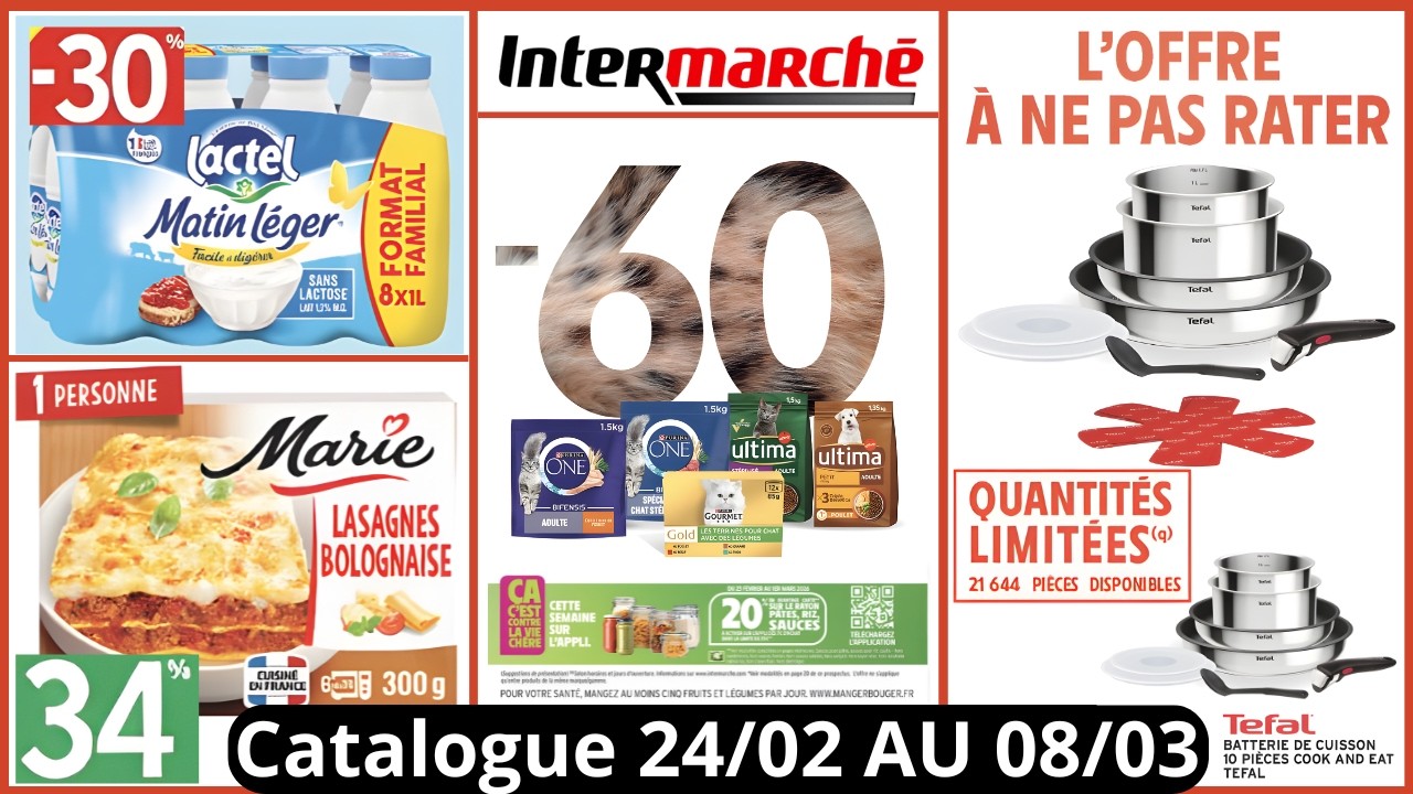 Nouveau Catalogue Intermarché De La Semaine du 24/02/26 Au 08/03/26 Catalogue Intermarché France