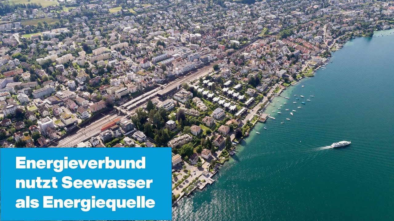 Wie Thalwil Seewasser als Energiequelle nutzt