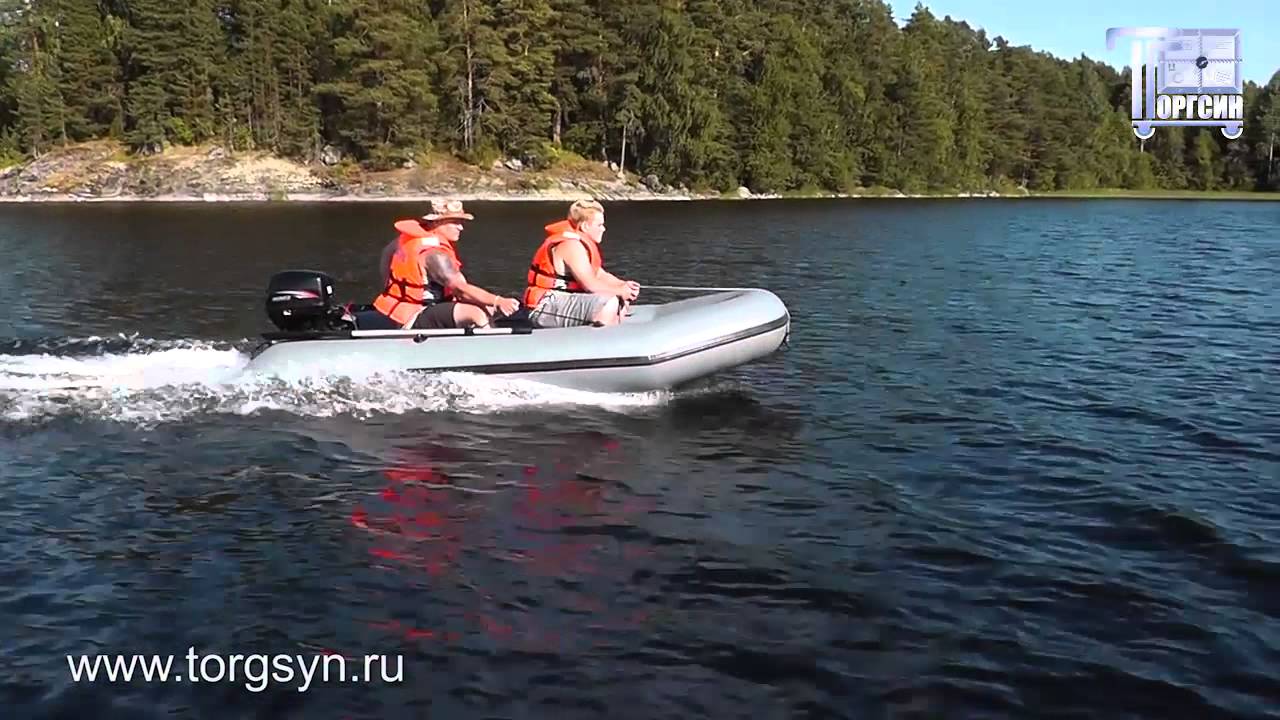 Ходовые испытания моторной лодки FLINC FT340KL с 2-х тактным мотором HIDEA HD9.8FHS - ТоргСин
