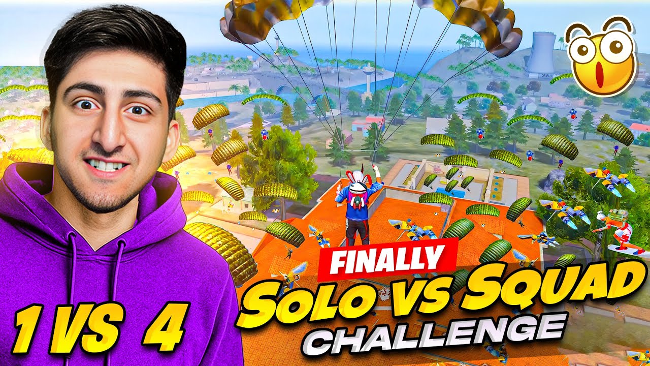Наконец-то никаких испытаний: соло против отряда😭😍1 против 4, рейтинг [A_s Gaming] - Free Fire India