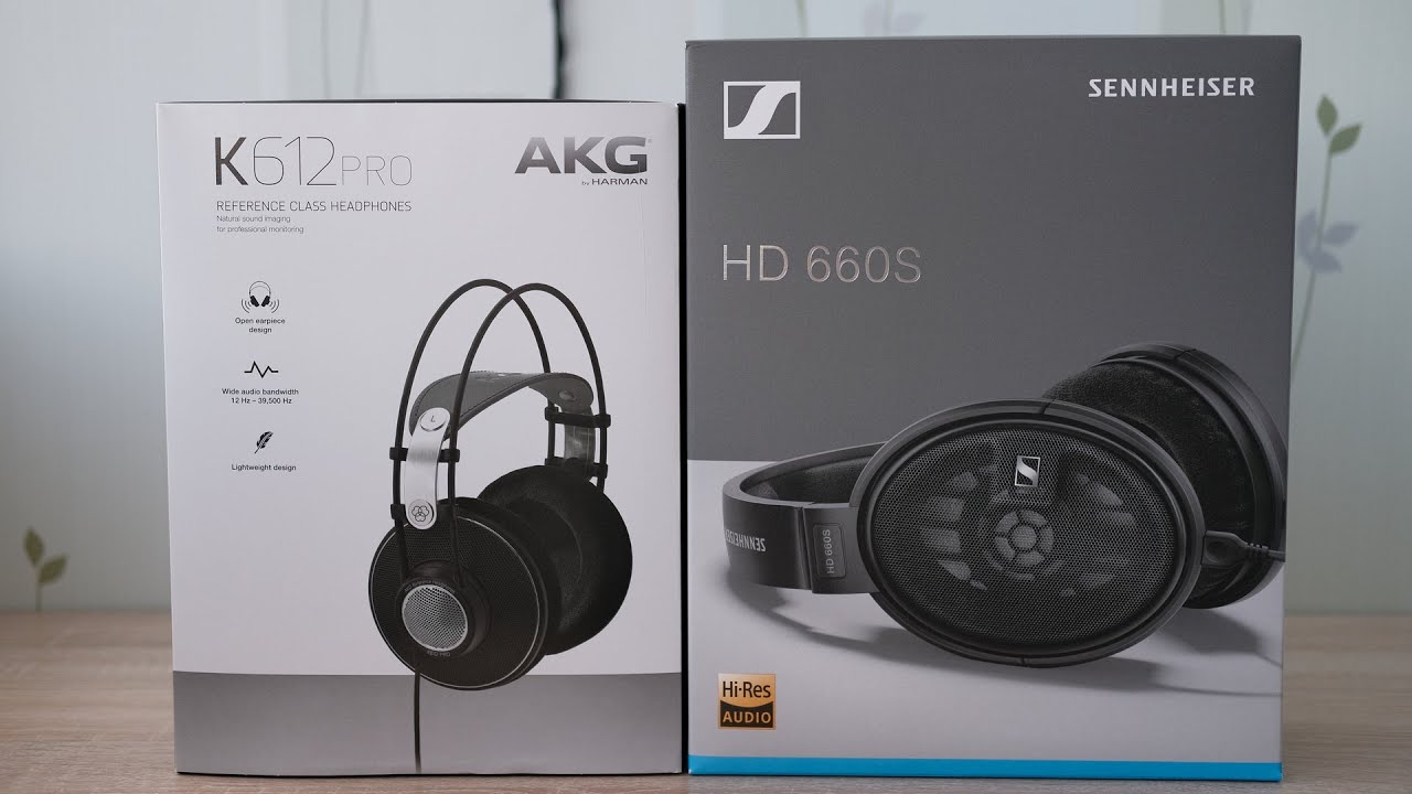 Sennheiser HD660S против AKG K612 Pro. Синяя или красная таблетка?