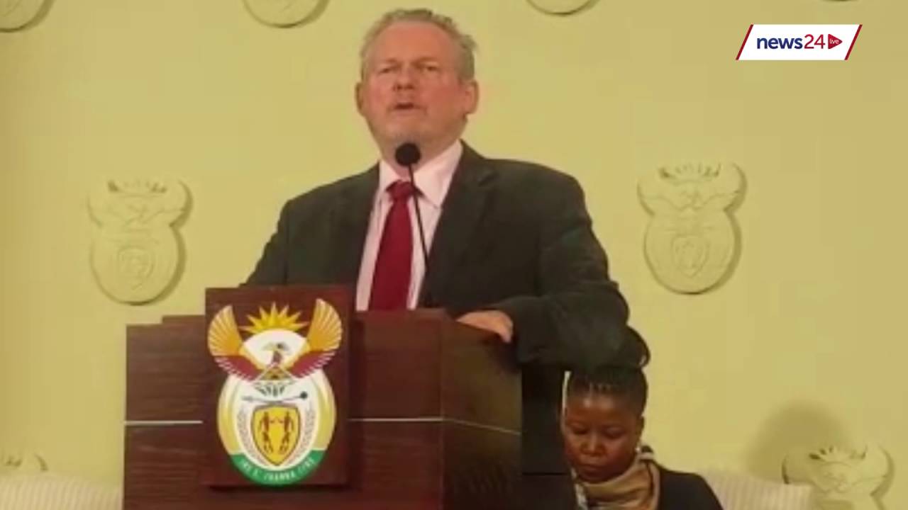 Trade and Industry minister Rob Davies talking on rating agencies