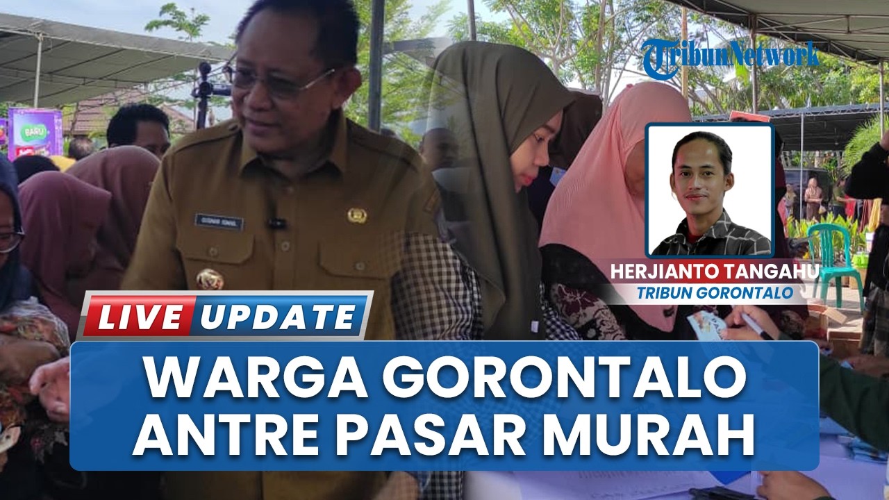 Pasar Murah di Gorontalo Jelang Lebaran Idulfitri