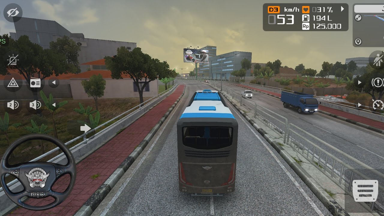 Bus Racing Challenge 😱 | Bus Simulator Indonesia Gameplay Android & iOS