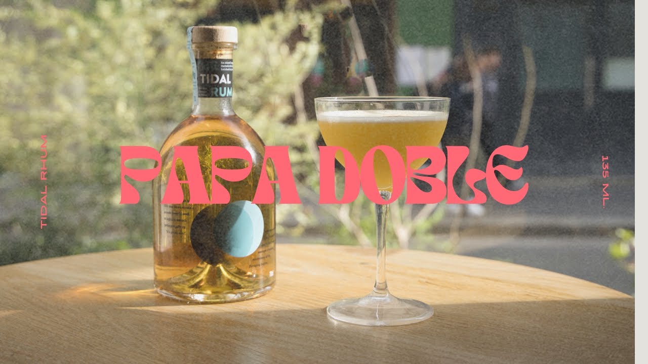 On revisite le cocktail Papa Doble (Daïquiri)