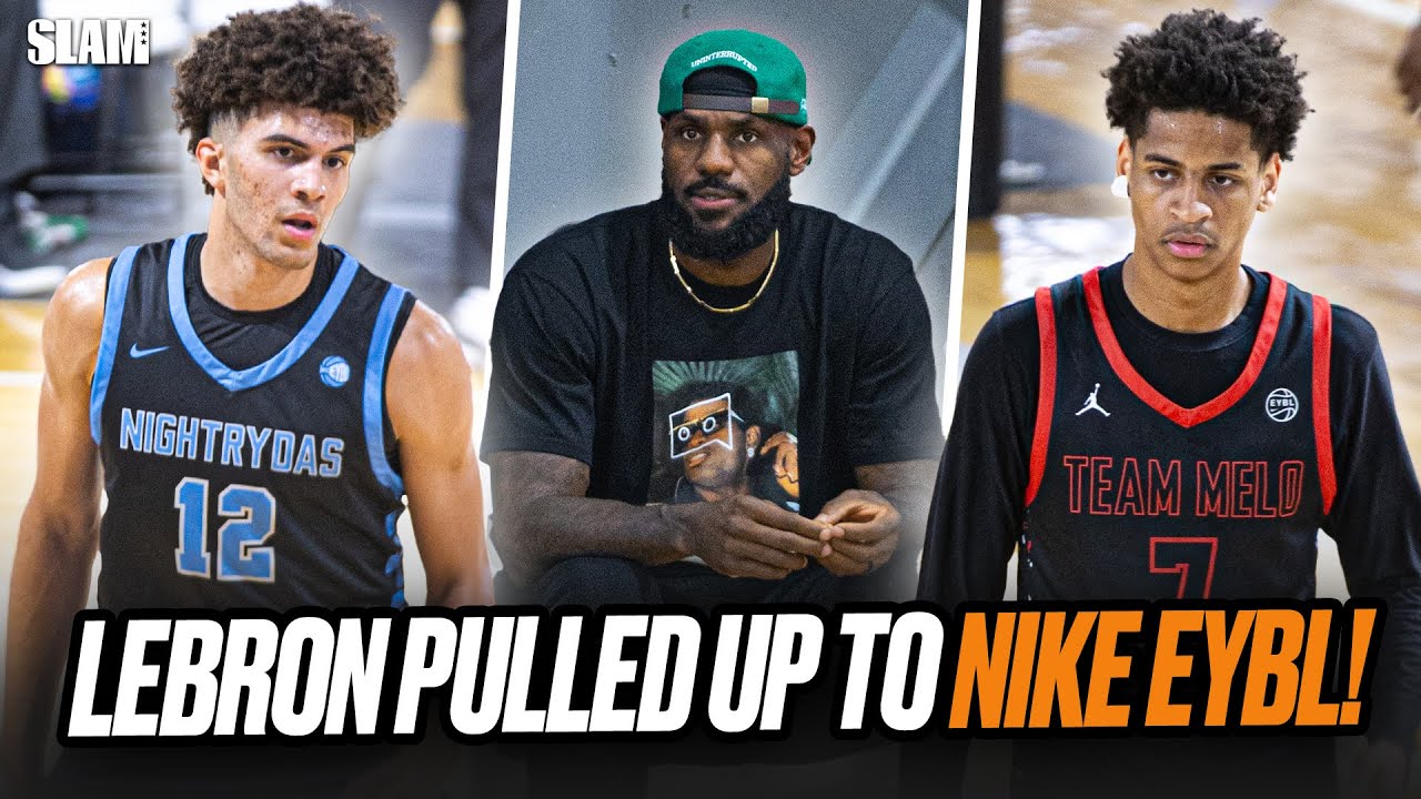 Kiyan Anthony WENT OFF Again 👀🔥 The Best of EYBL Day 1 🚨