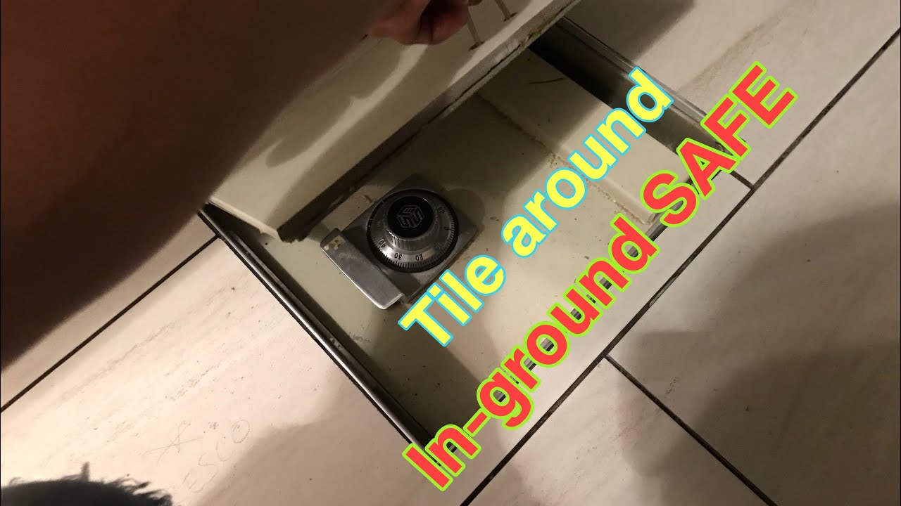 Tile around In ground safe