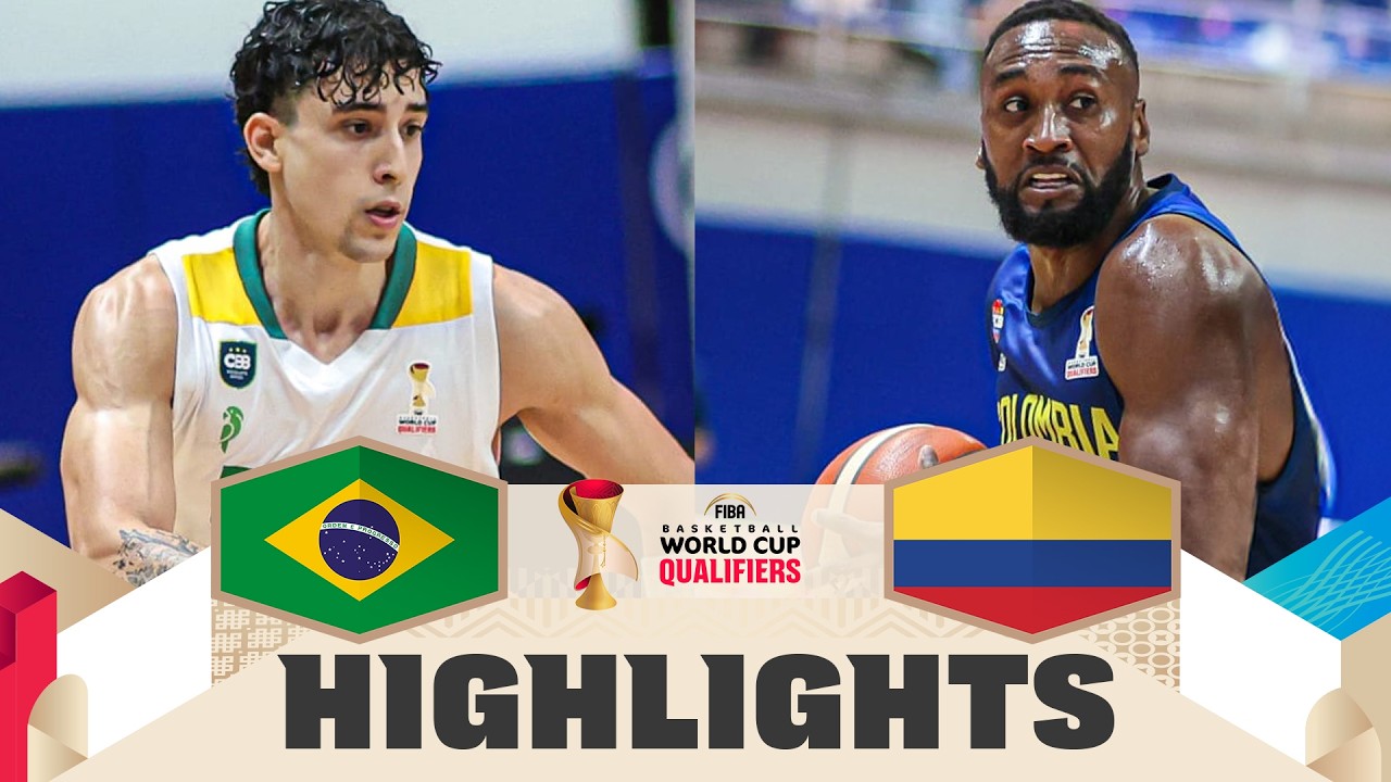 Brazil 🇧🇷 v Colombia 🇨🇴 | Highlights | FIBA Basketball World Cup 2027 Americas Qualifiers