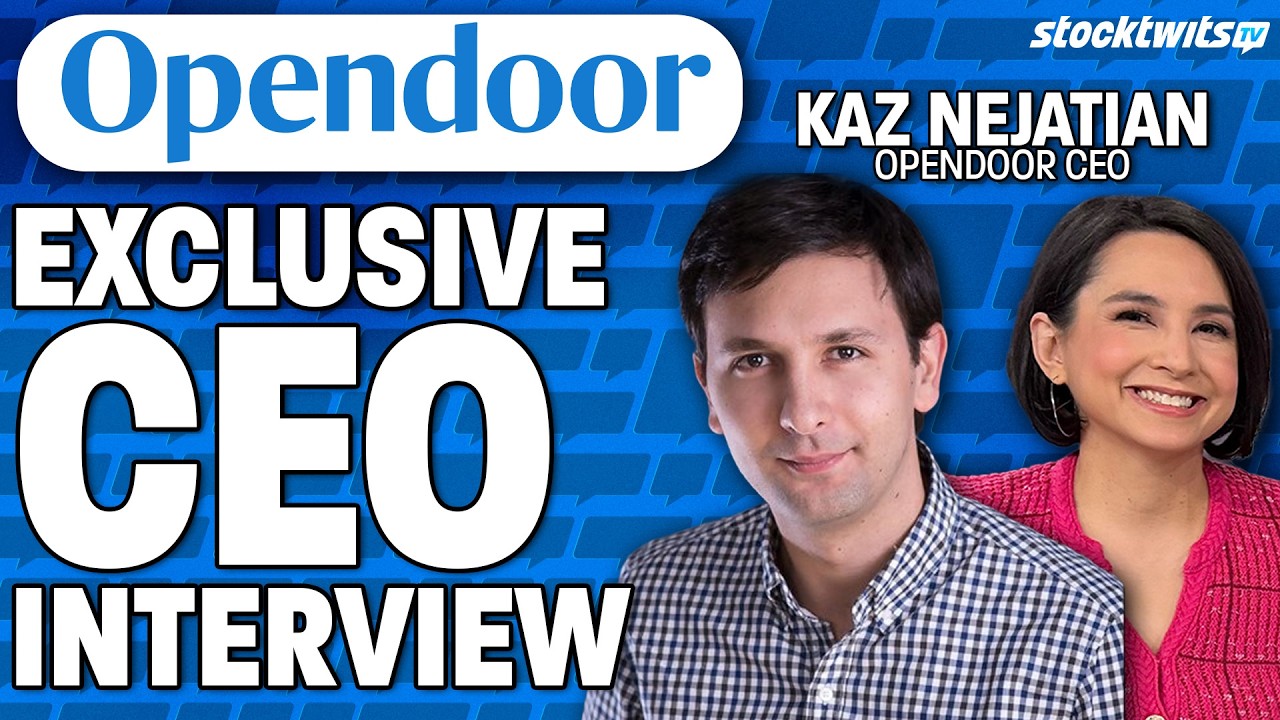Opendoor CEO Kaz Nejatian EXCLUSIVE Interview Only On Stocktwits