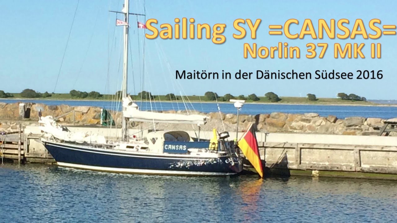 Sailing Norlin 37 SY CANSAS in south Denmark