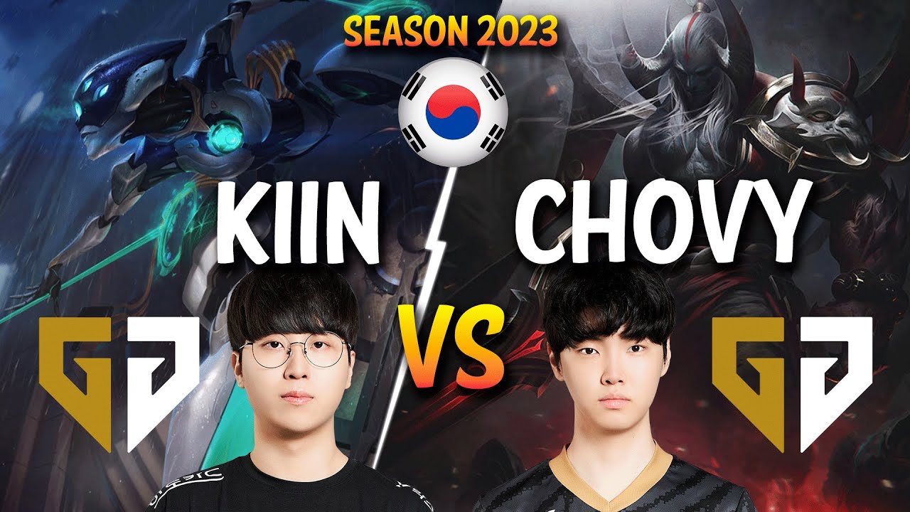 GEN Kiin vs GEN Chovy - Kiin CAMILLE vs Chovy AATROX Top - Patch 13.24 KR Ranked