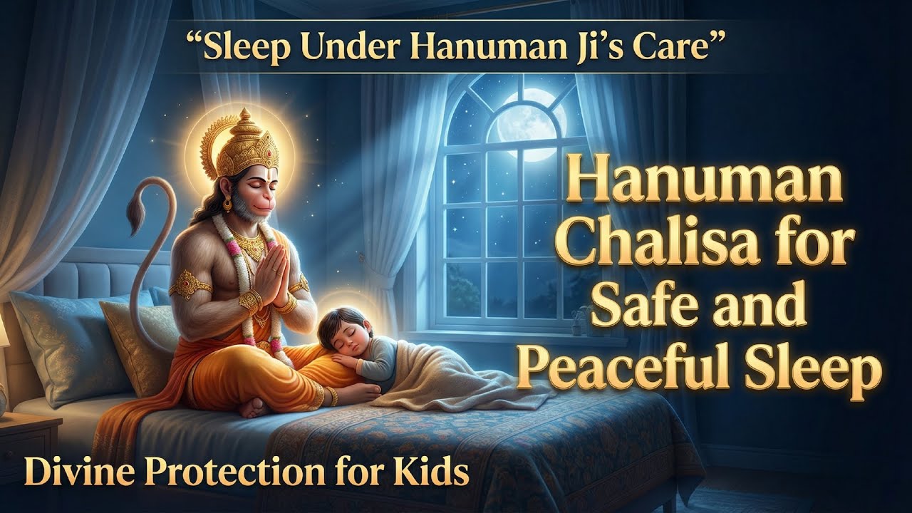 Live: Hanuman Chalisa for Peaceful Sleep | Calm Mind & Night Protection | Jai Hanuman Gyan Gun Sagar