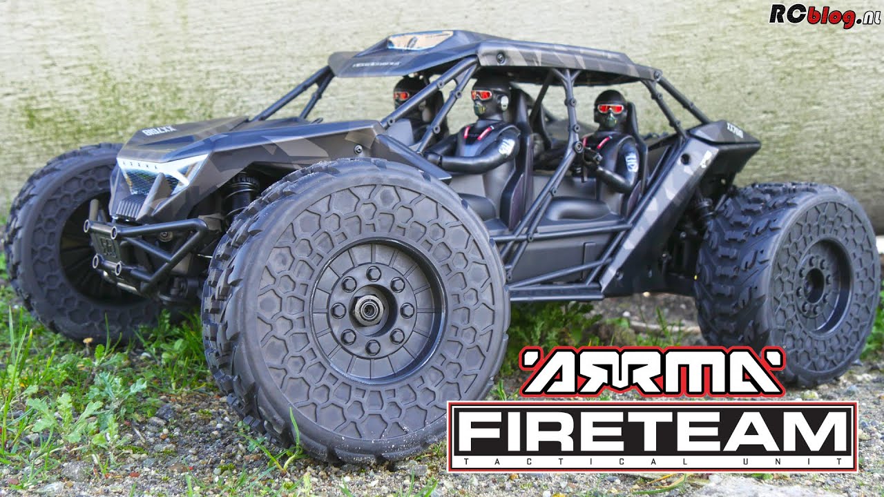 ARRMA FIRETEAM 1:7 Brushless 6S Tactical Unit