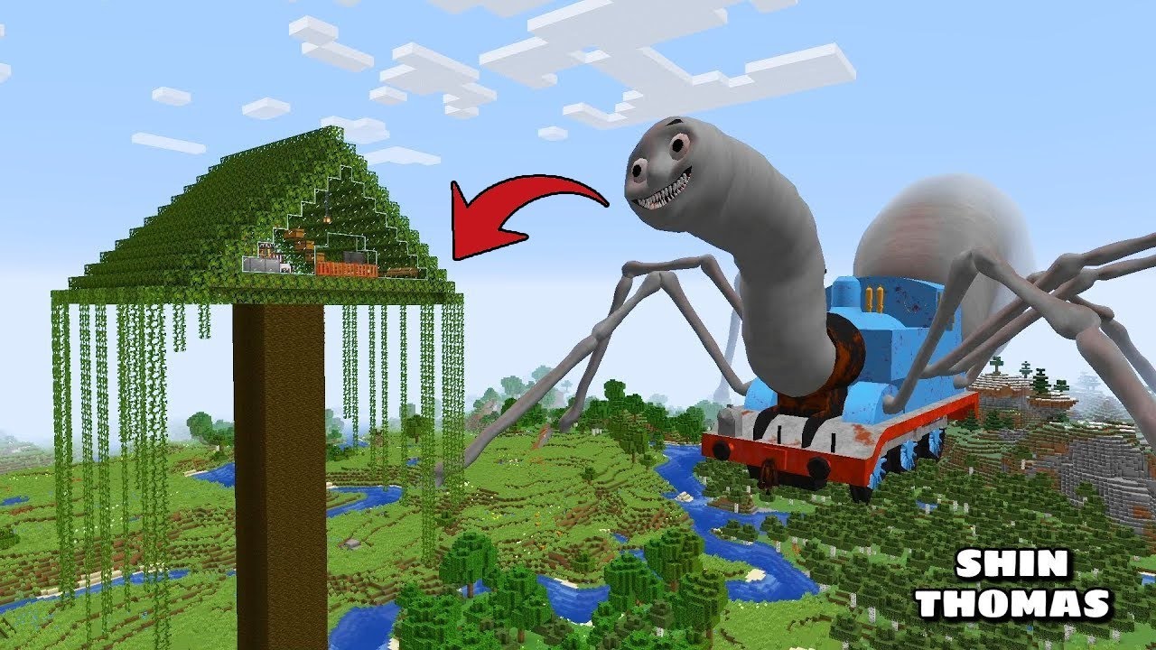i Found Scariest SHIN THOMAS ARRIVAL 😱 in Minecraft | Minecraft Horror |