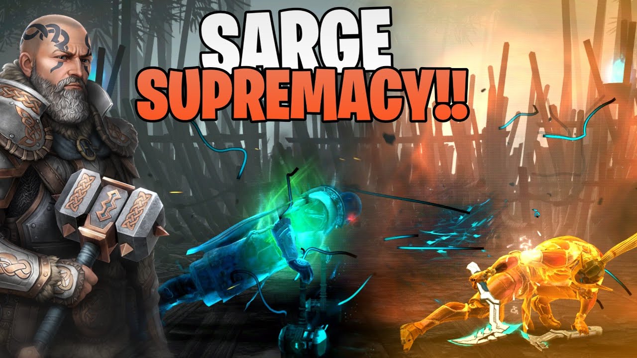 How To Defeat Camper! | Clad & Sarge Deadly Duo 💀| Shadow Fight 4 Arena Gameplay