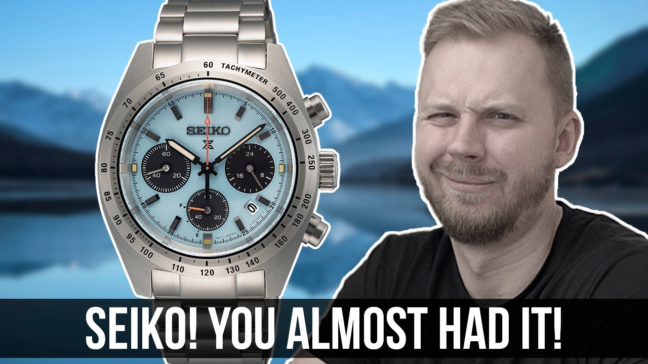 The New Seiko Speedtimer Is ALMOST GREAT! Releases from Breitling, Zenith and Junghans!