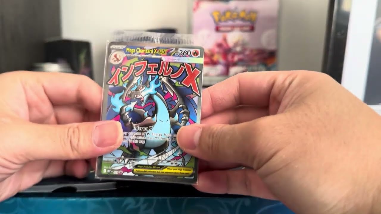 Открываю *новый коллекционный набор Pokémon Charizard X EX Ultra Premium!*