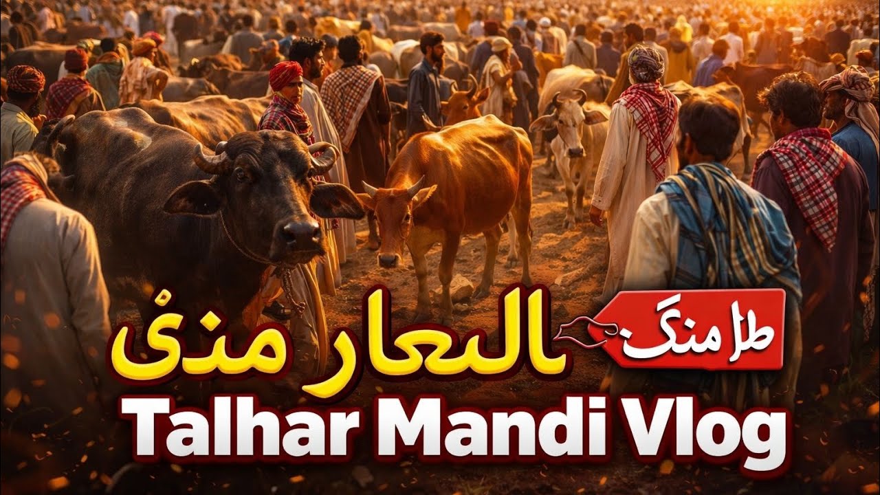 Talhar Mandi Vlog 🐂 | Best Dairy Farm And Meat Buying | Live Stock Mandi Dealer 