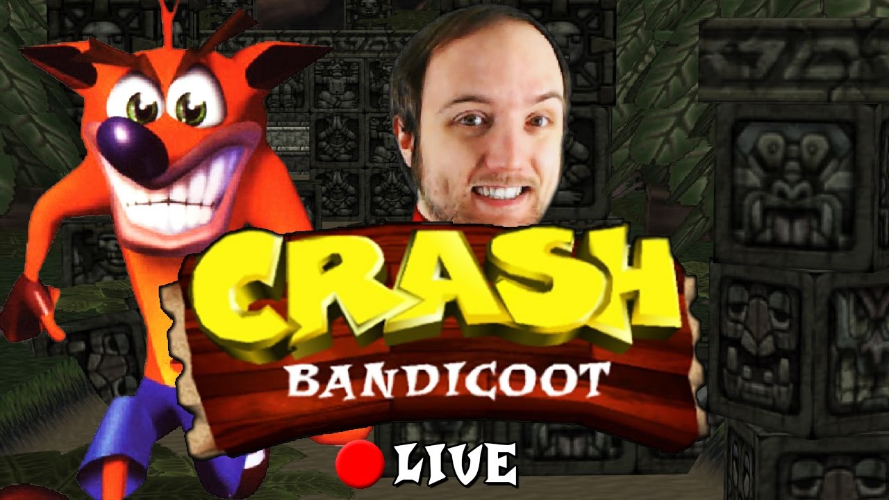 Crash Bandicoot - LIVE - 100%
