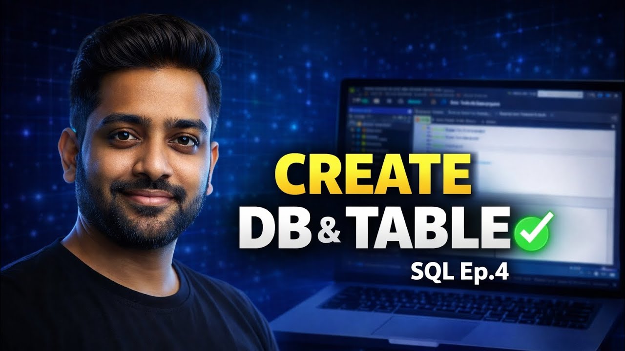Create Database & Tables in SQL Server (SSMS) | SQL Zero to Hero Ep.4