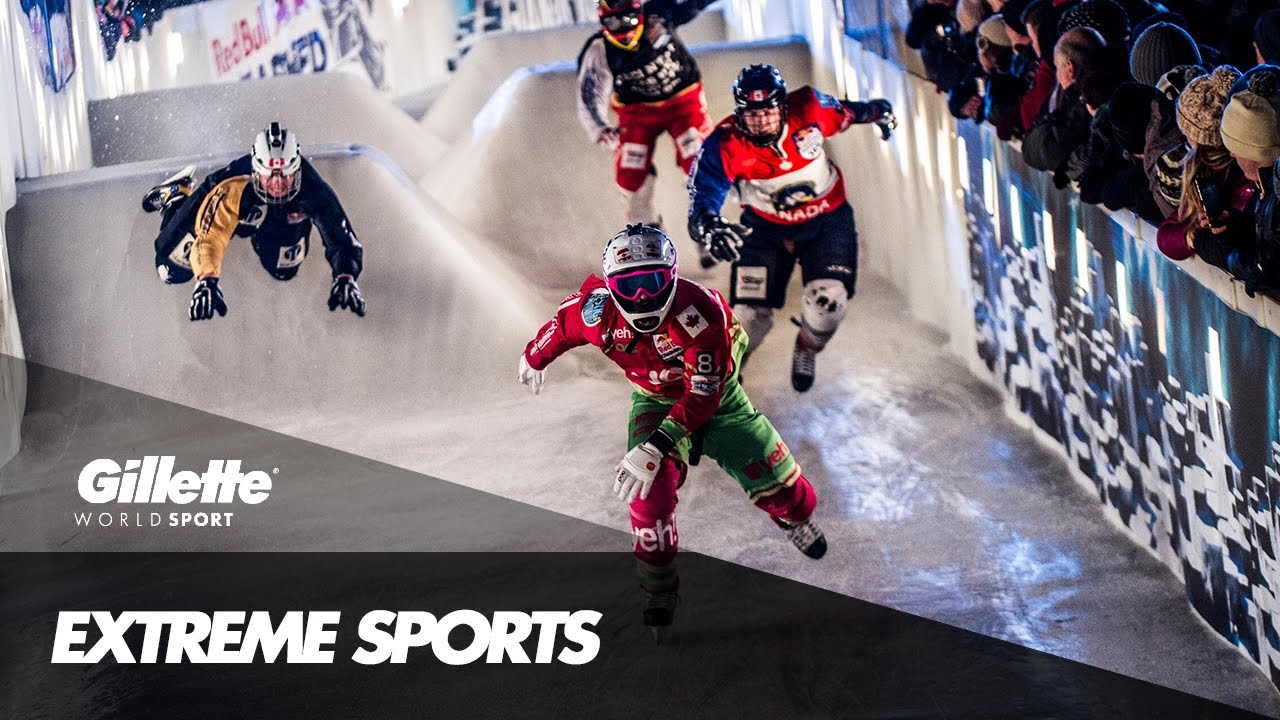 Behind the Red Bull Crashed Ice Race | Gillette World Sport