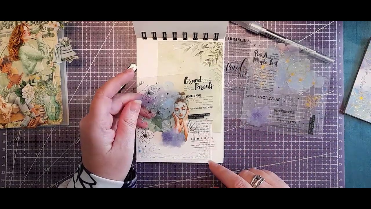 ART COLLAGE, PETIT MOMENT BEAUTÉ.  