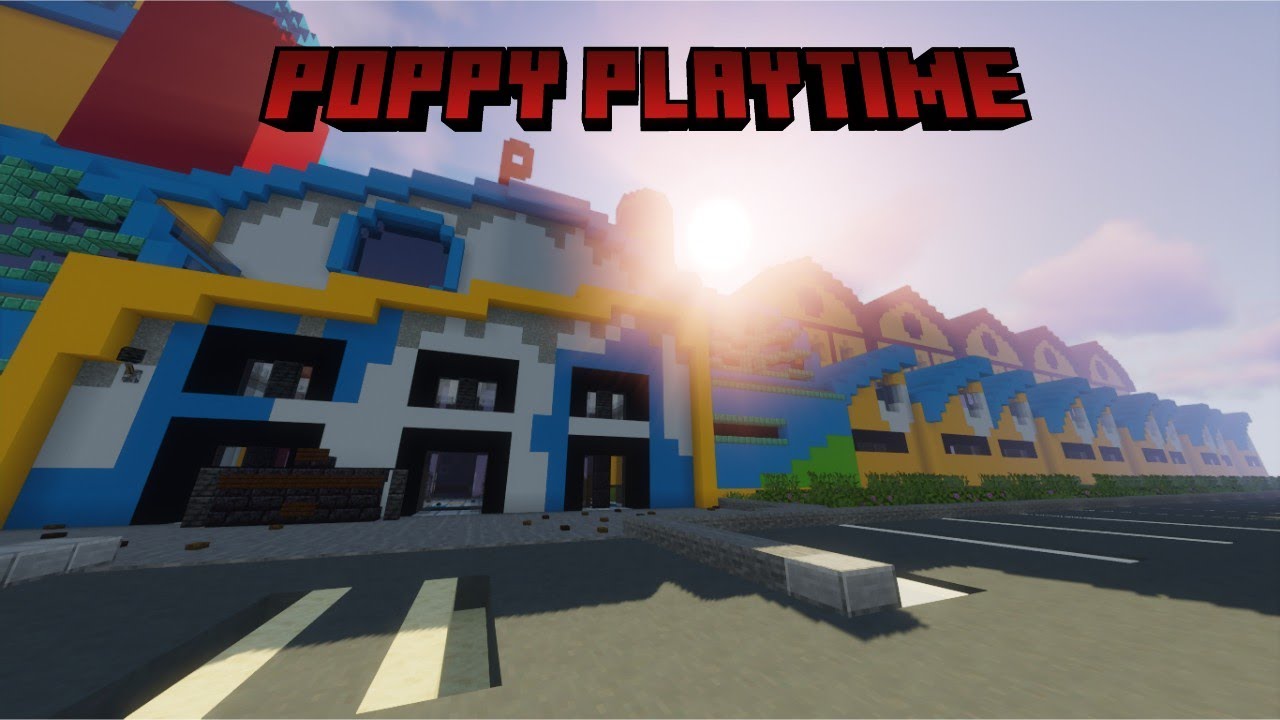 Poppy Playtime Minecraft map walkthrough Chapter1, 2 and Project Playtime