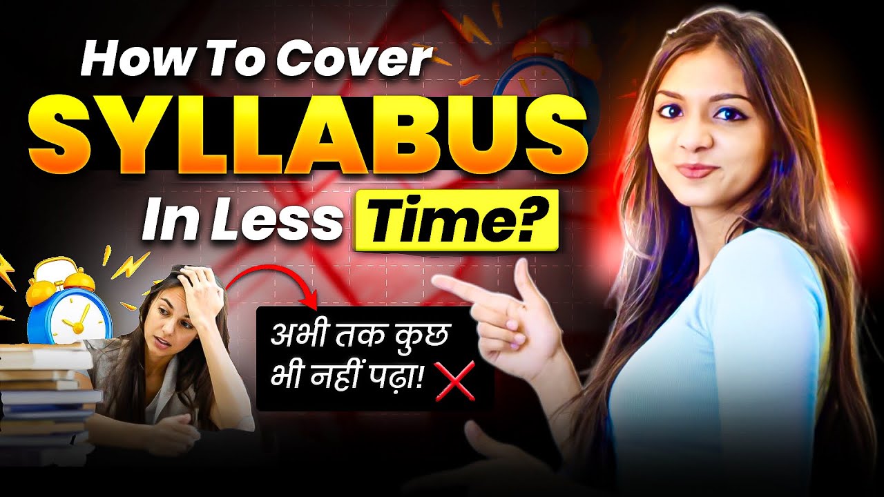 FASTEST way to Cover Syllabus in LESS TIME 📚| SMART Study HACKS🔥 | CA Surbhi Gandhi
