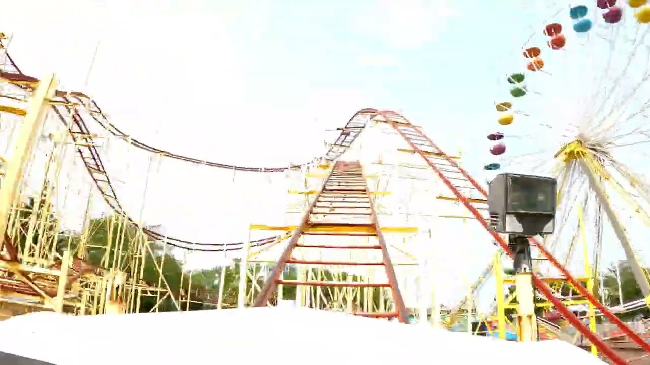 Wildcat | Jolly Roger amusement park | Ocean city, Maryland. Front seat POV 4K 60fps