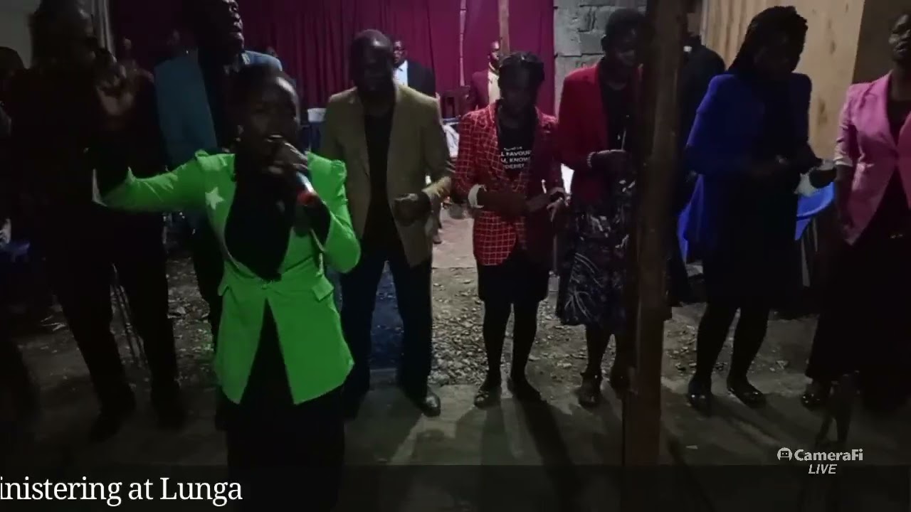 Yesu nakupenda ... Ministering at Lunga lunga
