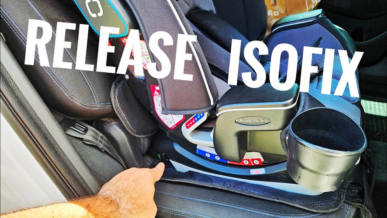 Remove / Release IsoFix Car Seat  - GRACO Slimfix  LX
