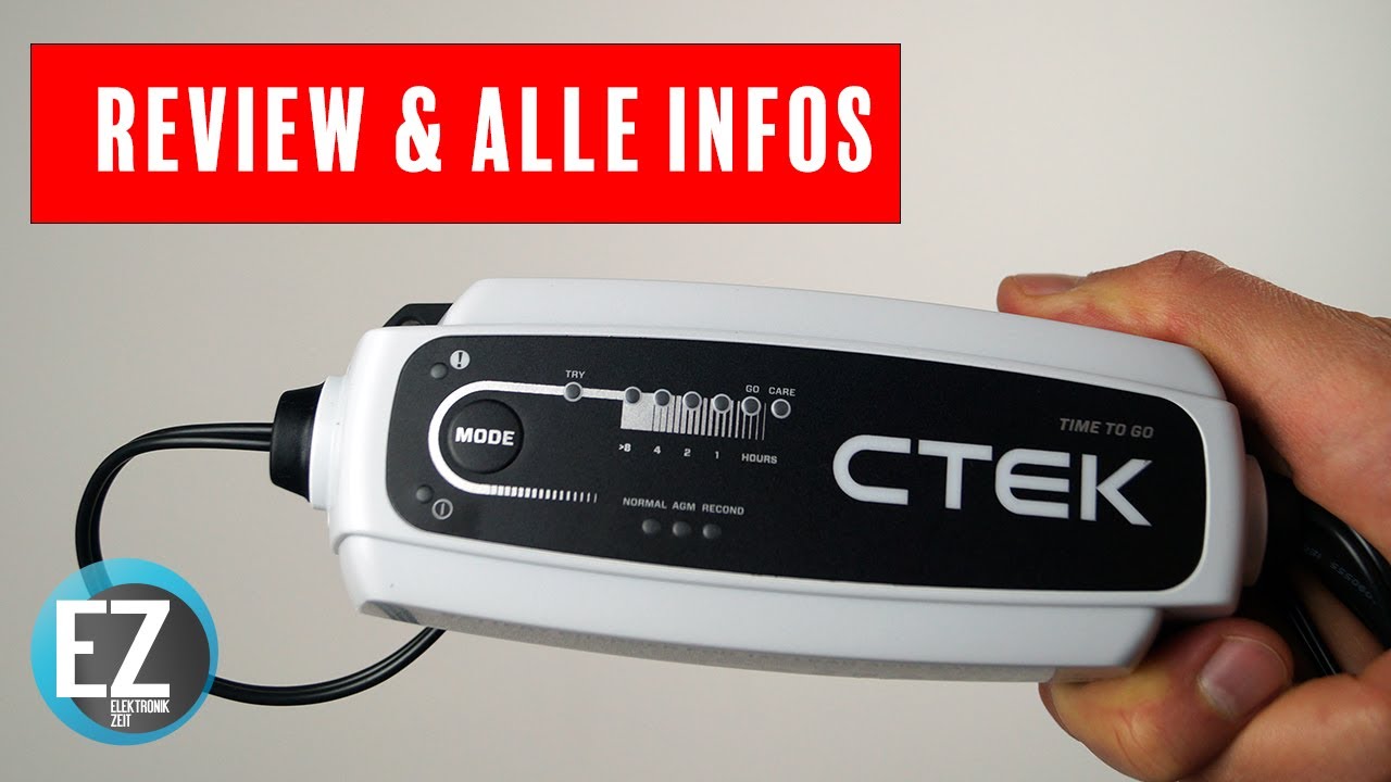 Unboxing CTEK CT5 TIME TO GO - Alle Infos und meine Meinung